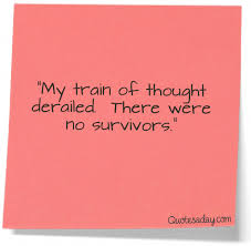 train of thought